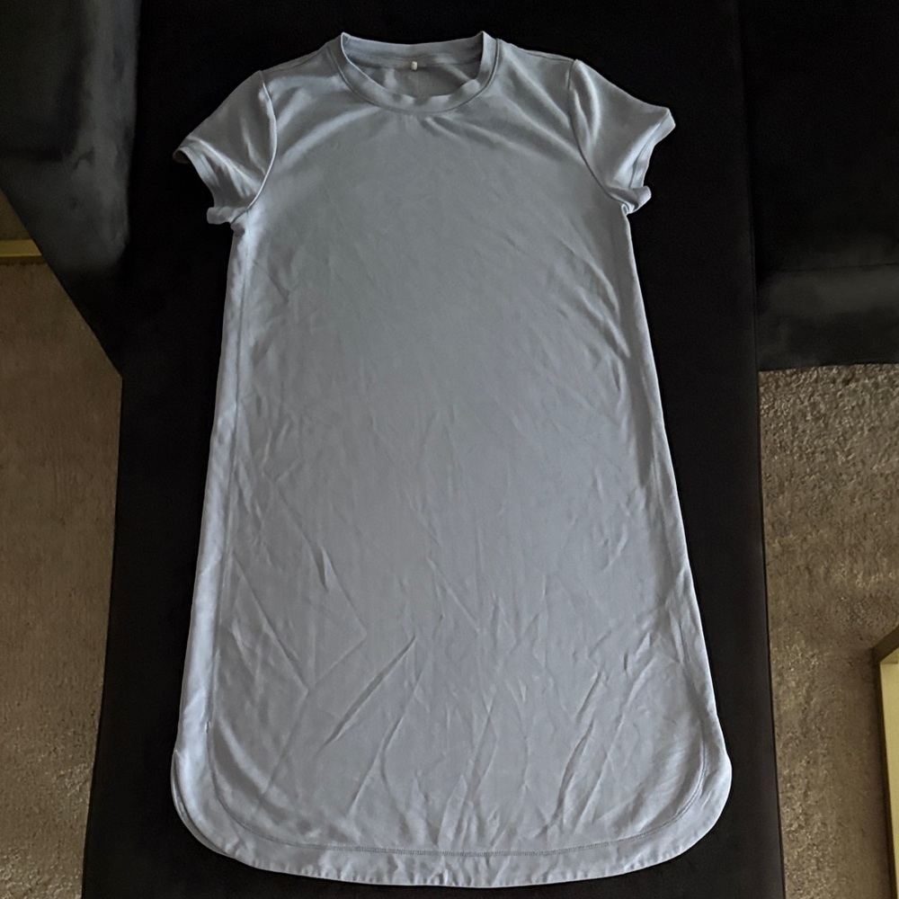 CALIA Size XS Light Blue Short Sleeve Sport Dress